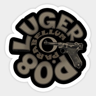 Luger P-08 Parabellum Pistol Sticker